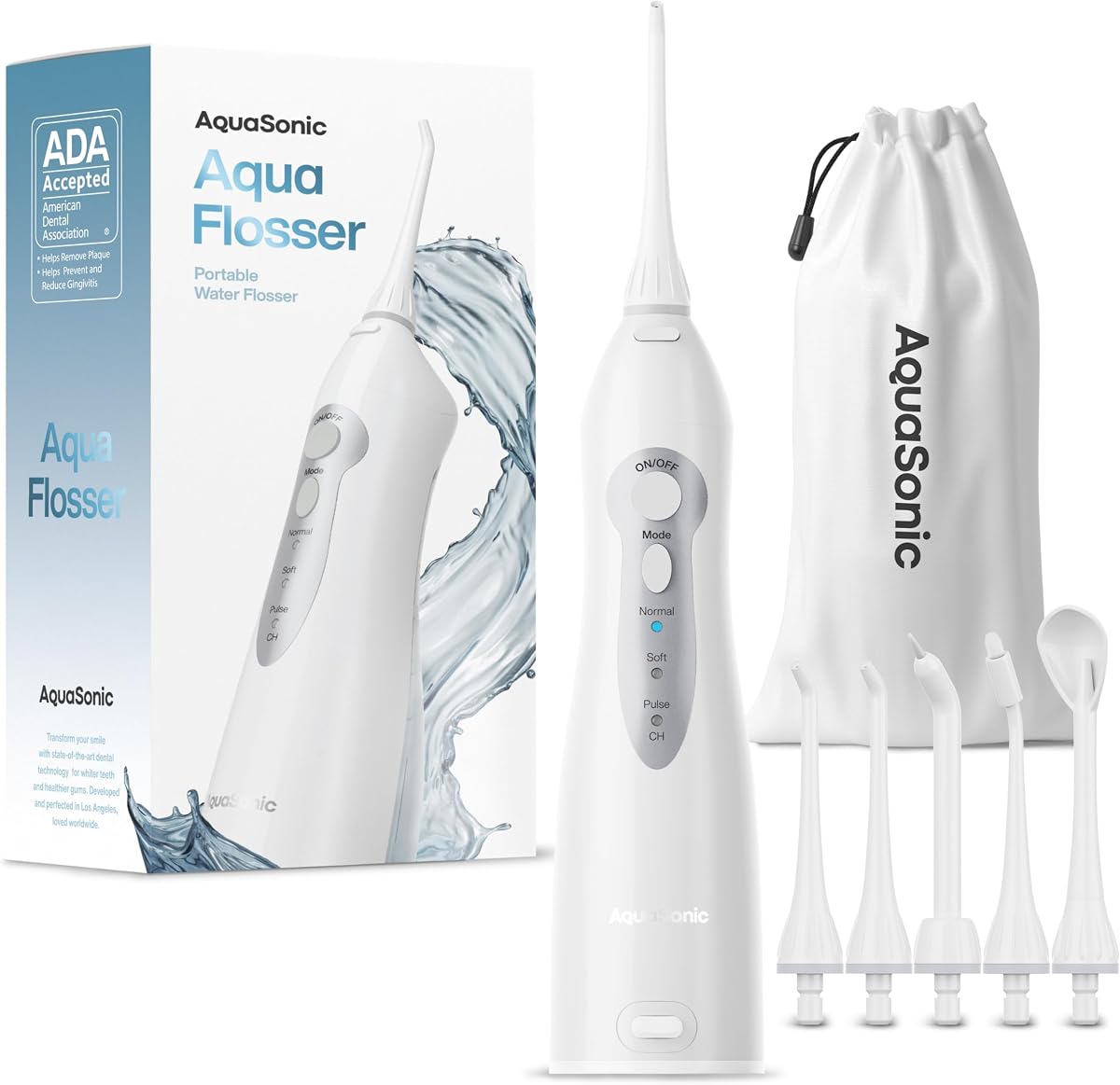Waterpik Cordless Advanced Portable Water Flosser WP-580